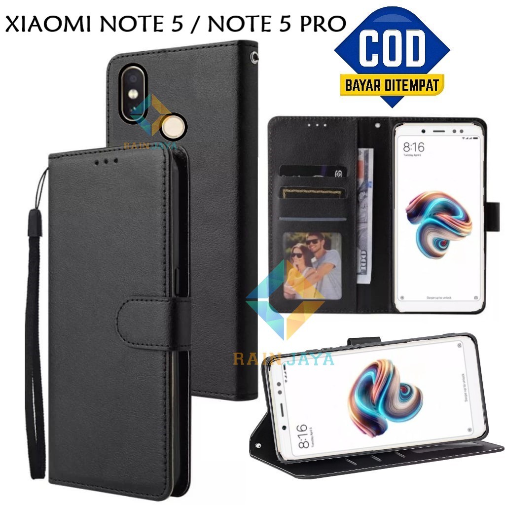 Flip Case XIAOMI REDMI NOTE 5 / NOTE 5 PRO Leather Case Premium Flip Cover Wallet