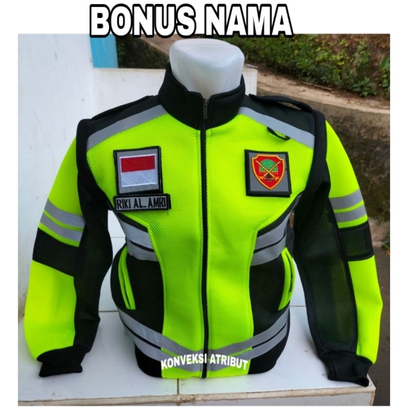 jaket linmas / hansip / romket linmas