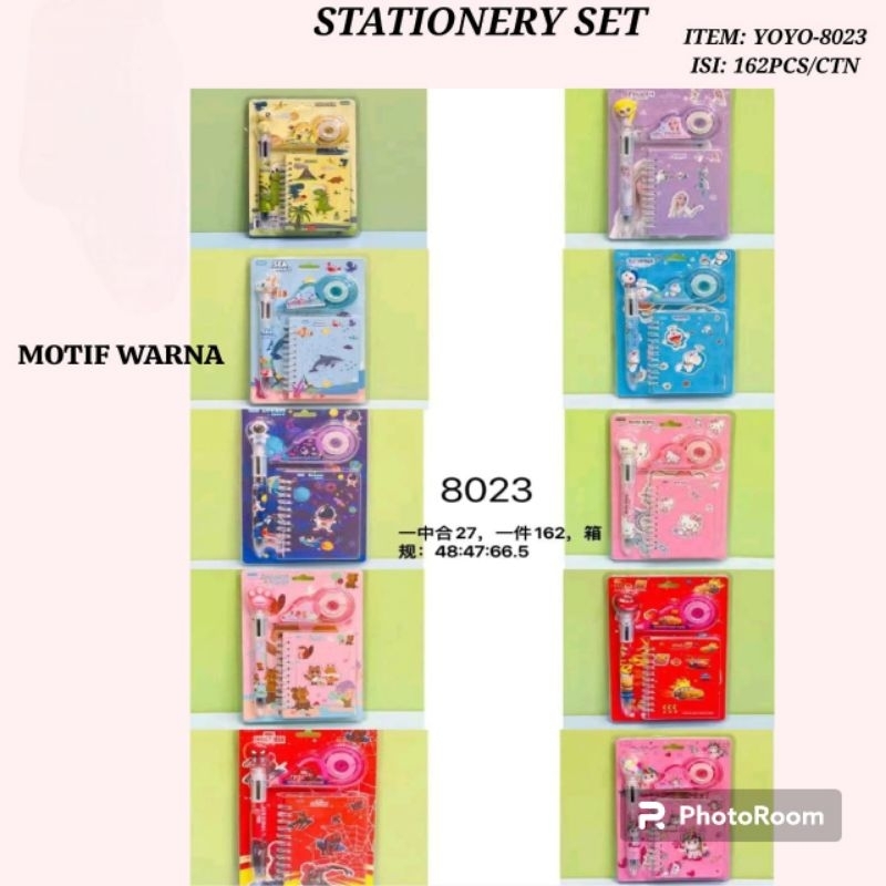 

Alat Tulis Stationery Set 8023