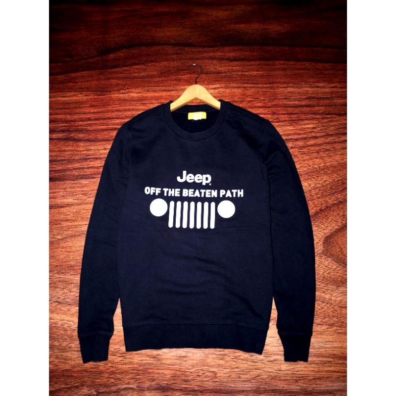 sweater crewneck JEEP second
