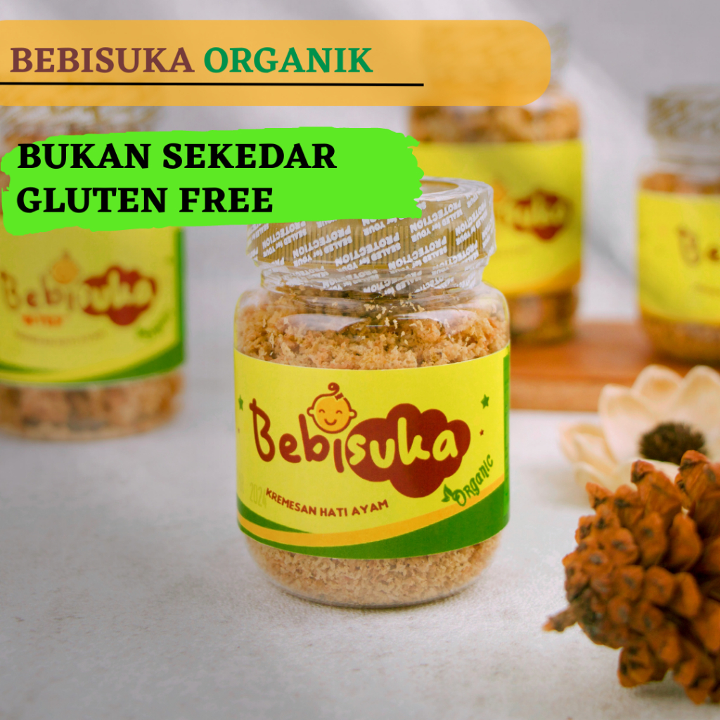 

BEBISUKA Kremesan Hati Ayam Snack MPASI Organik halus 75 gr