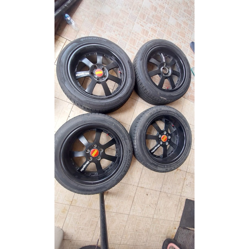 Velg Pelk BBS Ring 17 PCD 114 Ban Achiless