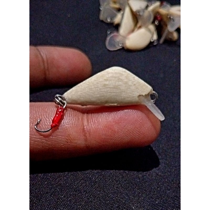 1 pcs minnow lure natural 3g 3cm