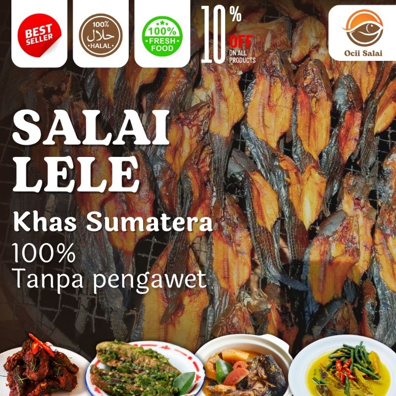 

IKAN ASAP LELE - SALAI KHAS SUMATERA 500GR - 1KG