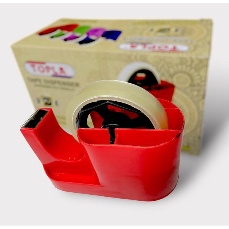 

TOPLA Tape Dispenser 805 - Wadah Solatip Berwarna - Tape Cutter Praktis