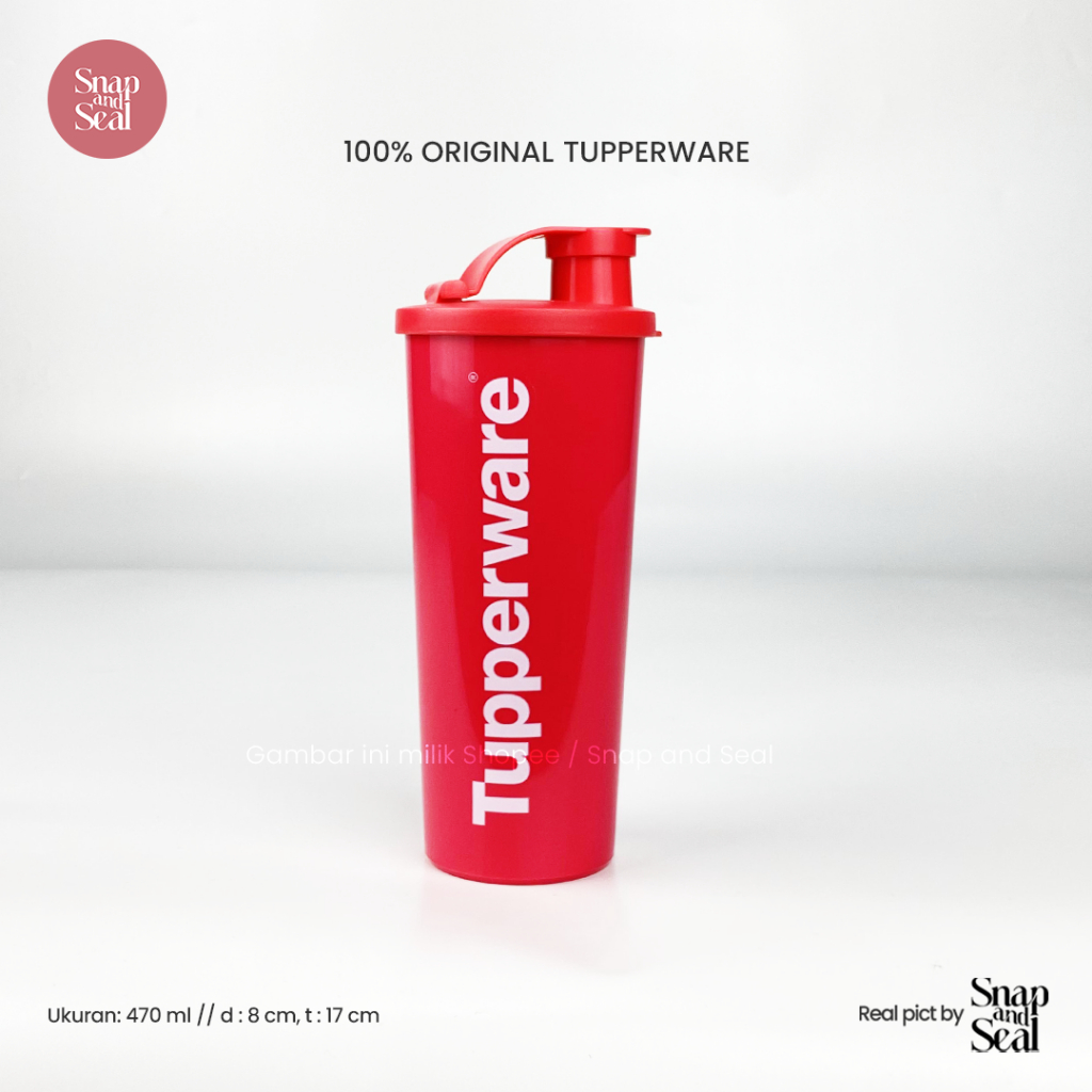 Tupperware Giant tumbler With Spout 470ML PINK