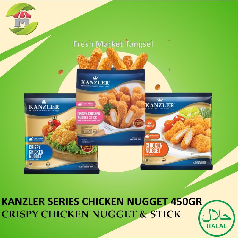 

Kanzler Crispy Chicken Nugget 450gr