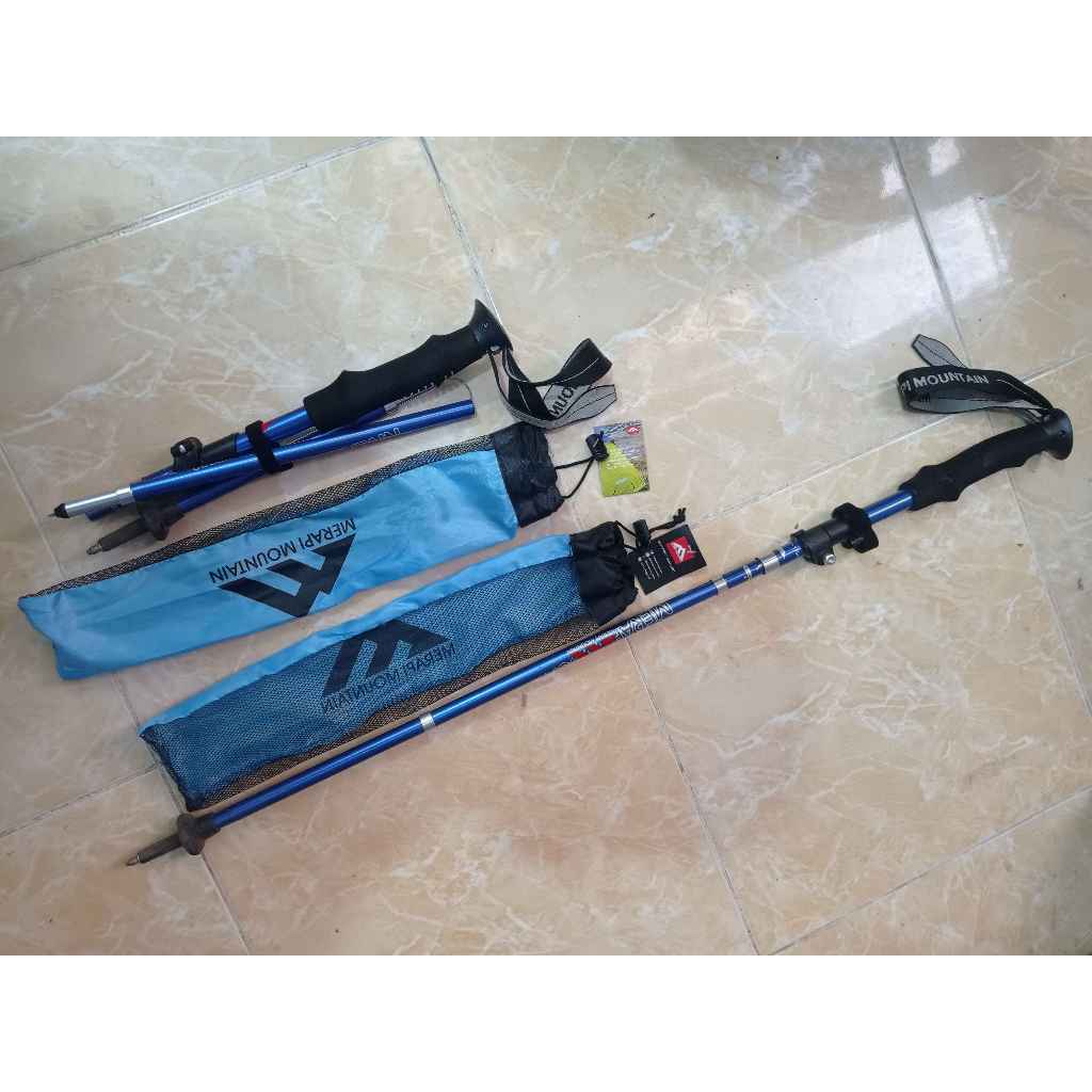 Trekking Pole Lipat - Merapi Mountain trekking pole 2 pasang - Second