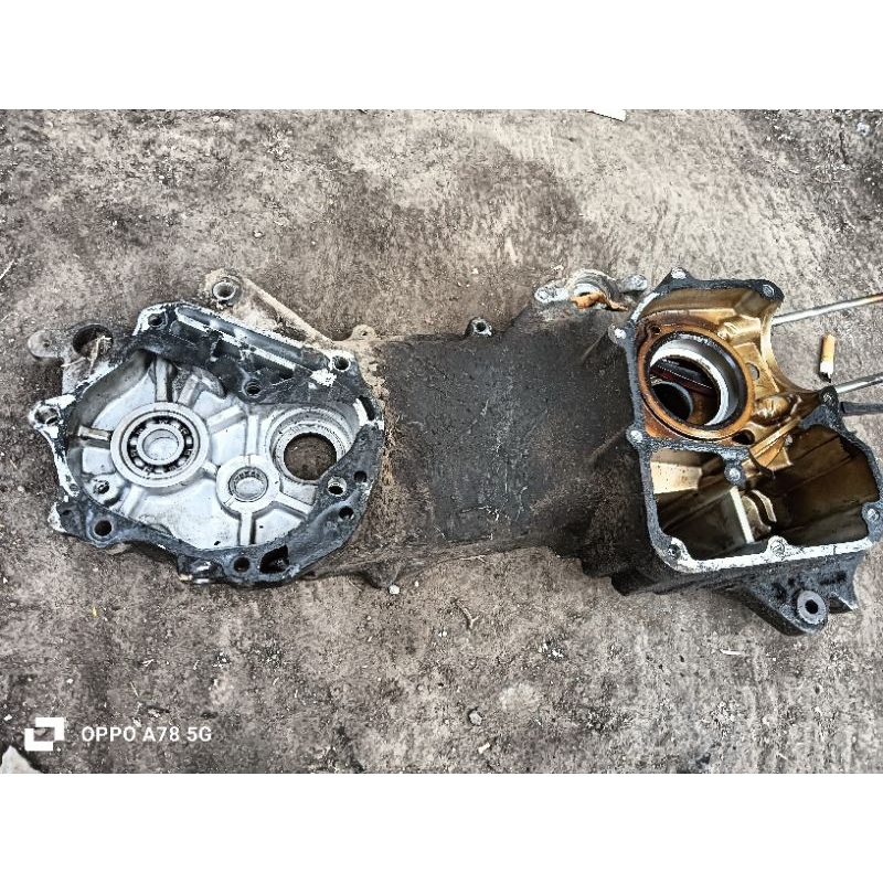 crankcase kiri Kymco easy crankcase nomor mesin