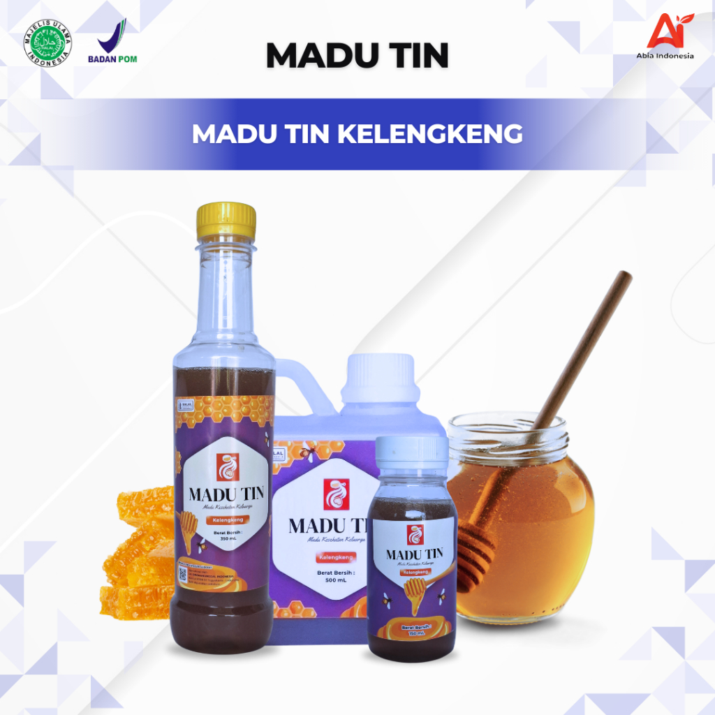 

Madu Tin Madu Murni Kelengkeng Herbal 150 ml 350 ml 500 ml