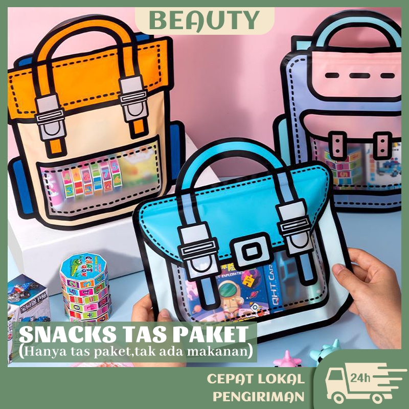 

Birthday gift bag cute snack packaging bag student gift bag holiday souvenir bag tote bag backpack bag