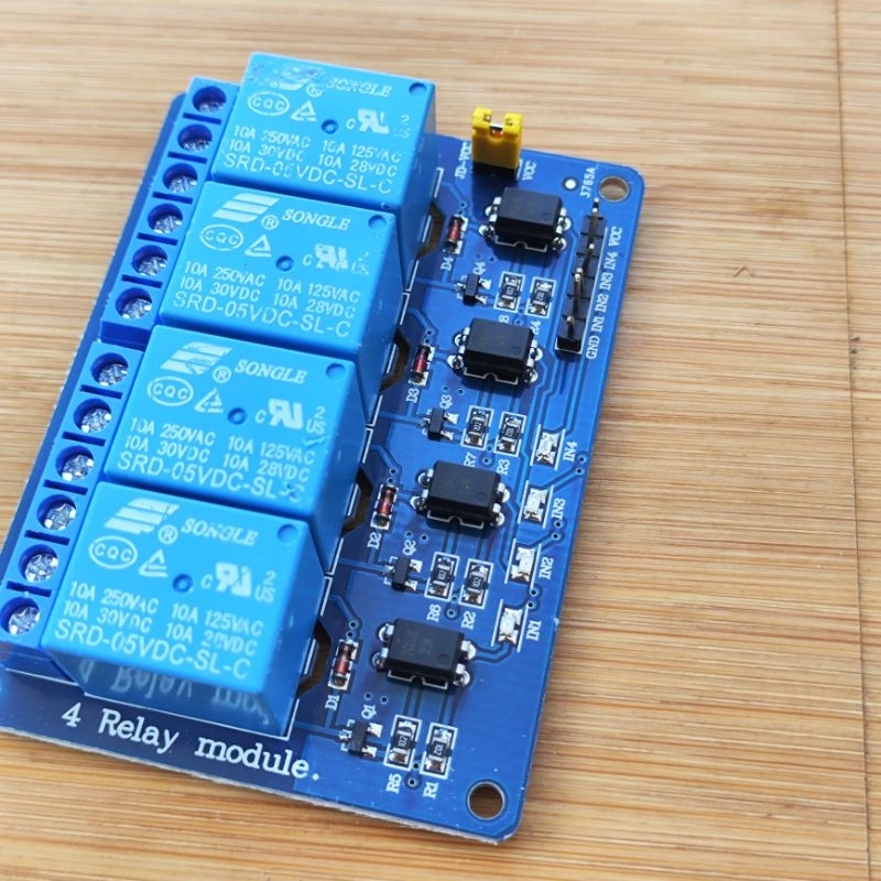 Module Relay 2 Channel DC 12V 5V DC Optocoupler Modul Relay 4 Channel 5V DC