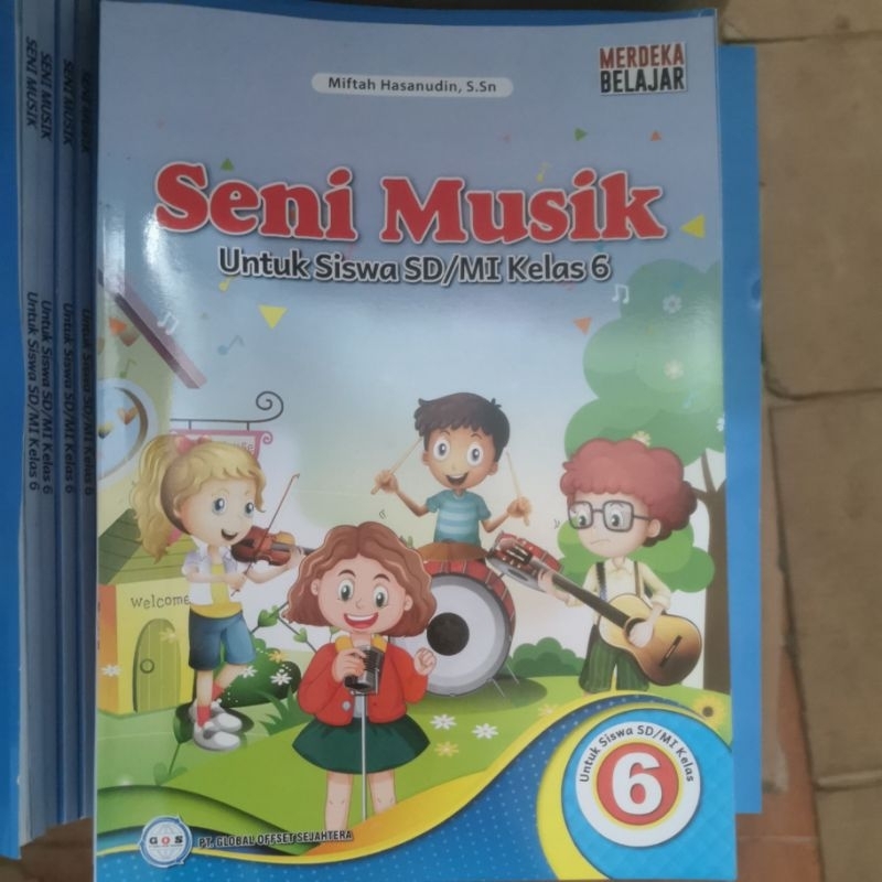 

BUKU SENI MUSIK KURIKULUM MERDEKA KELAS 6