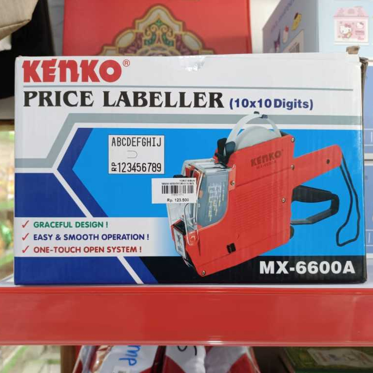 

Price Labeller merk Kenko 10x10 digits