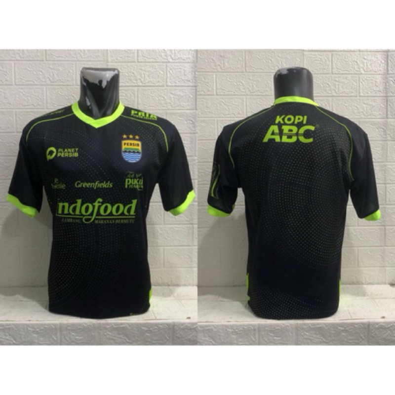 Jersey Persib Bandung away hitam 2024 terbaru
