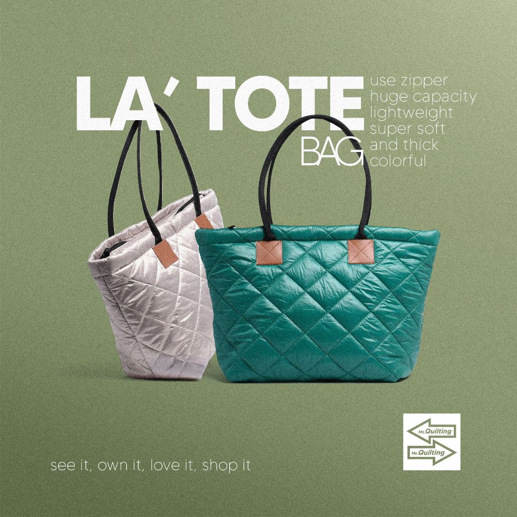 aqq Mr.quilting La tote bag series