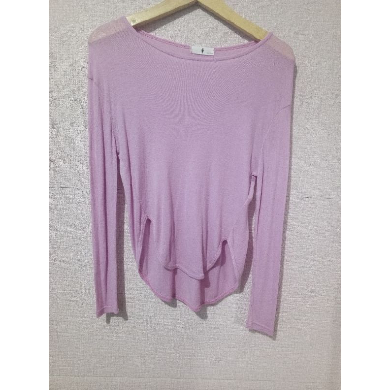 baju kaos lengan panjang inner Daleman wanita branded second