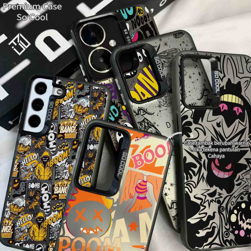 Casing So Cool Softcase Hybird IMD Case OPPO RENO 5 RENO 5F RENO 7 4G RENO 4F RENO 7Z RENO 8T Premiu