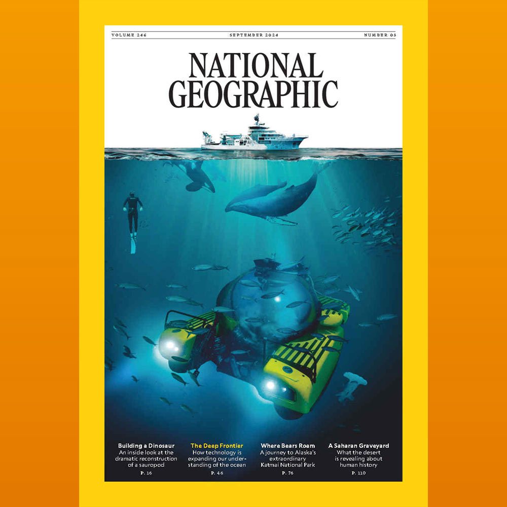 

National Geographic USA - September 2024 Majalah Import English