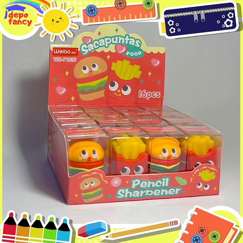 

Rautan Pensil 1 Lubang WB-71030 Food / Sharpener / Ongotan / Sleper