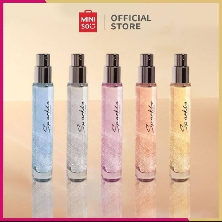 Miniso Eau De Toilette Sparkle - Shiny Diamond/Golden Amber/Violet Gem