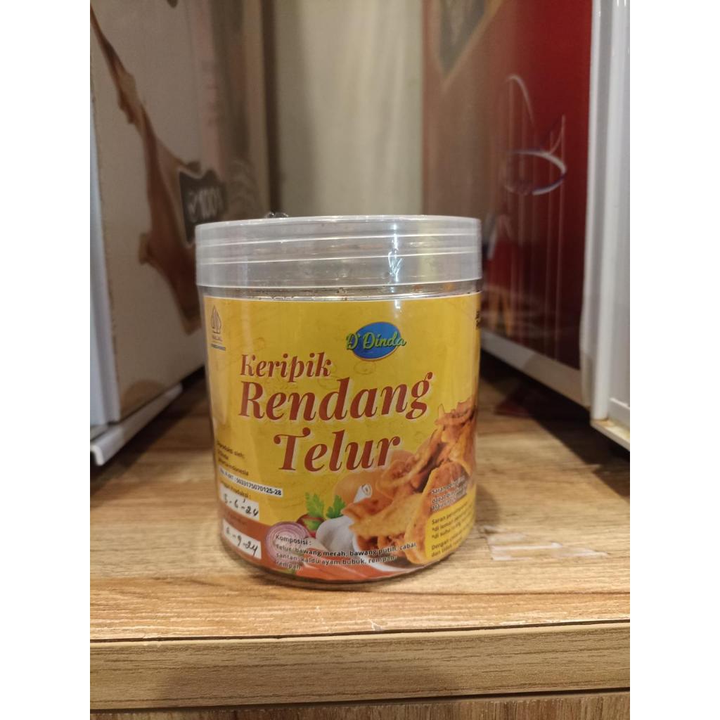

Keripik Rendang Telur 130gr - KanitraPreneur