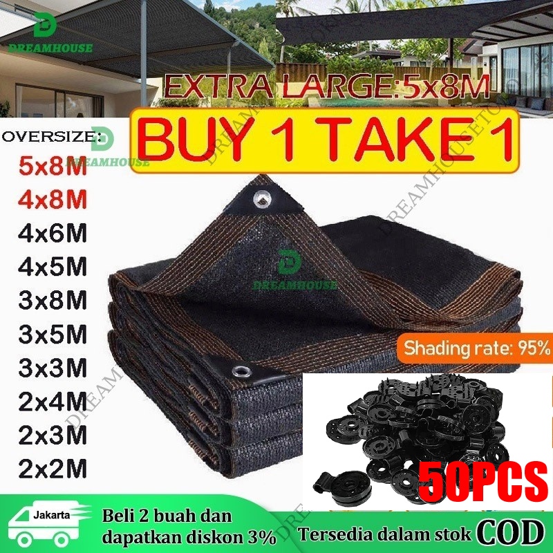 Paranet 90% lebar 2 meter/aranet nilon/paranet nilon asli/paranet nilon 90 %/paranet lebar 3 meter 1