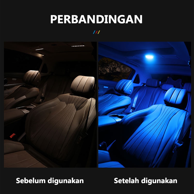 NEW SEAMETAL Lampu Dalam Mobil Led Plafon Lampu Led Indoor Wireless Touch Light Lampu Dalam Mobil