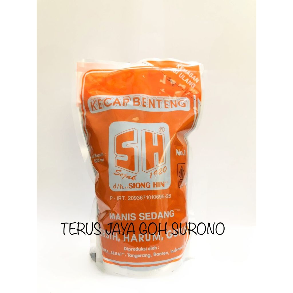 

Kecap Benteng SH Manis Sedang Refill Pouch 620ml