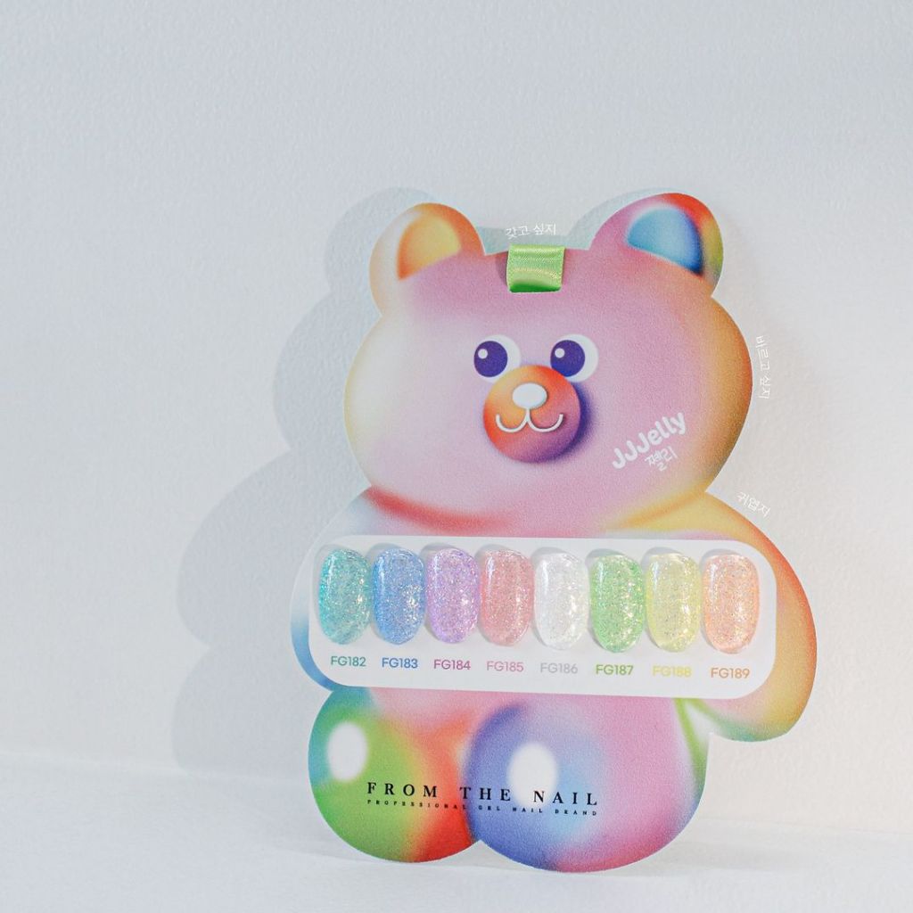 FTN FROMTHENAIL FROM THE NAIL  JJJELLY SATUAN / GLITTER GEL POLISH / KOREAN GEL POLISH