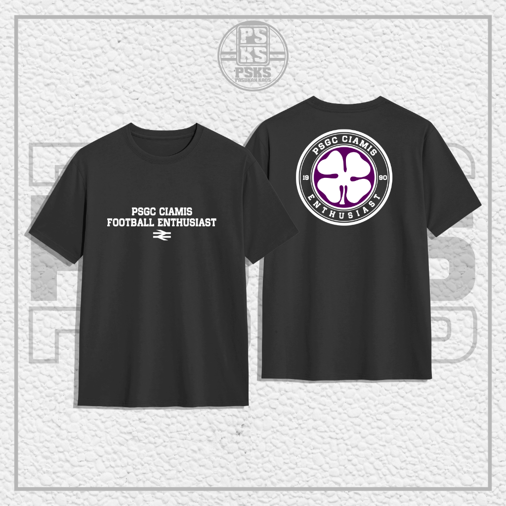 Kaos Baju Suporter PSGC CIAMIS 1990 "FOOTBALL ENTHUSIAST"