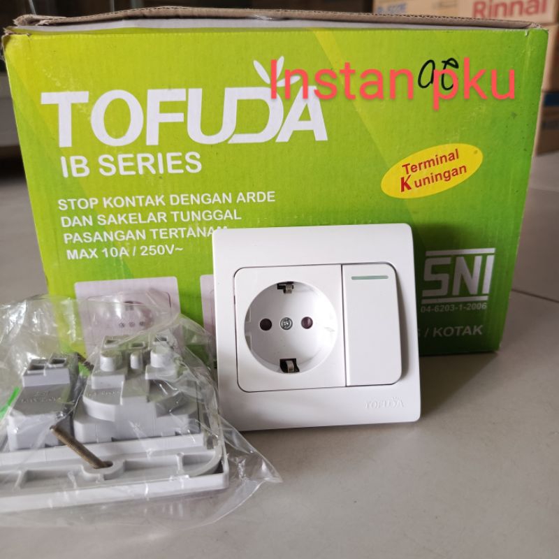 Stop kontak saklar tofuda /stop kontak/saklar