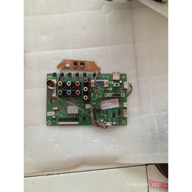 Mainboard TV led Polytron PLD22D900 original cabutan
