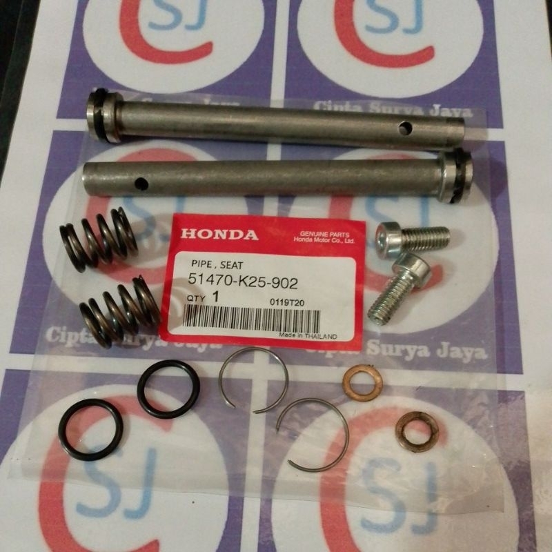 SULING SHOCK ASSY DEPAN ORIGINAL HONDA K25 BEAT,BEAT FI,BEAT STREET,BEAT ECO,BEAT ESP,VARIO 110, VAR