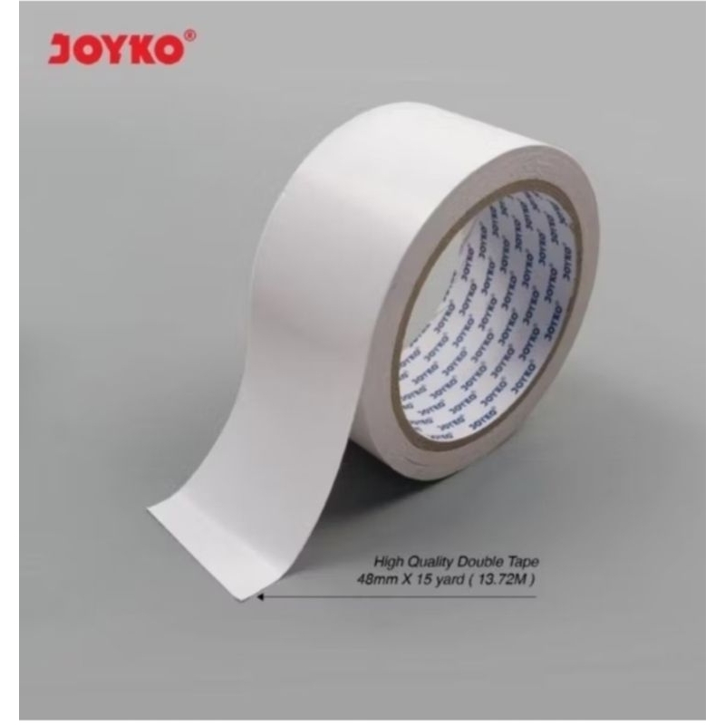 

Double Sided Tape Perekat 48mm x 15 yard(4.8cm) Joyko