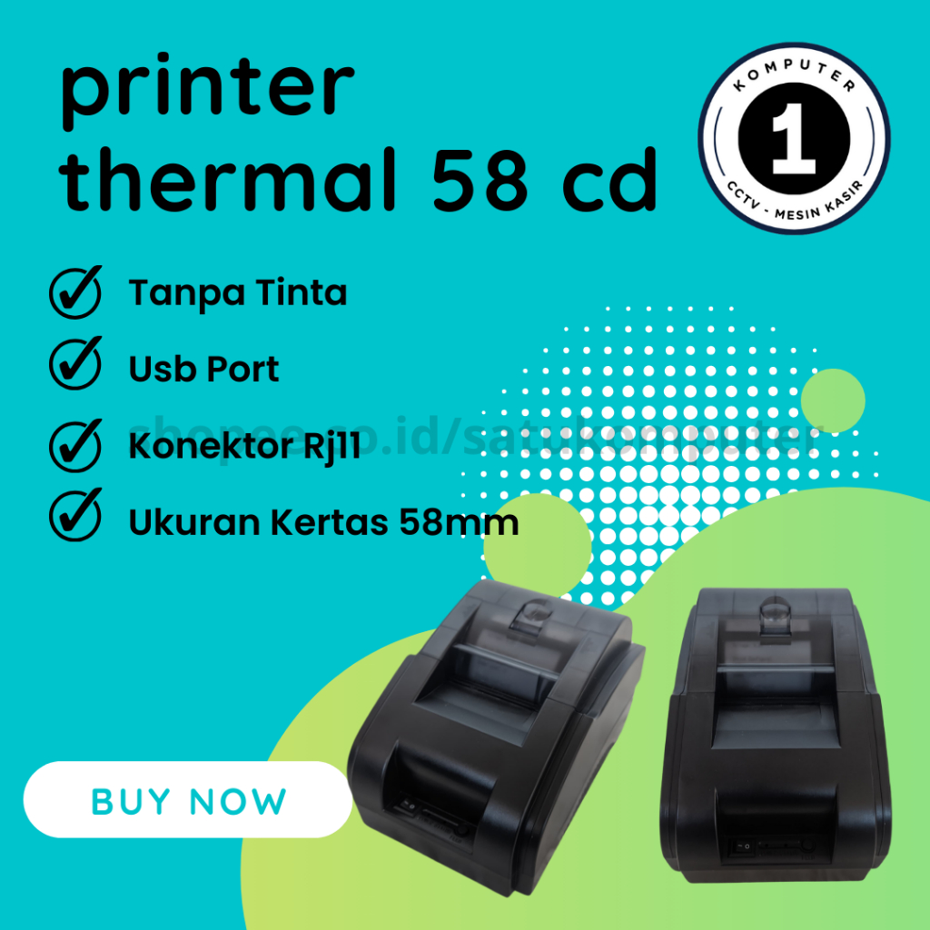 Printer Struk | Printer Thermal 58D | Printer Kasir