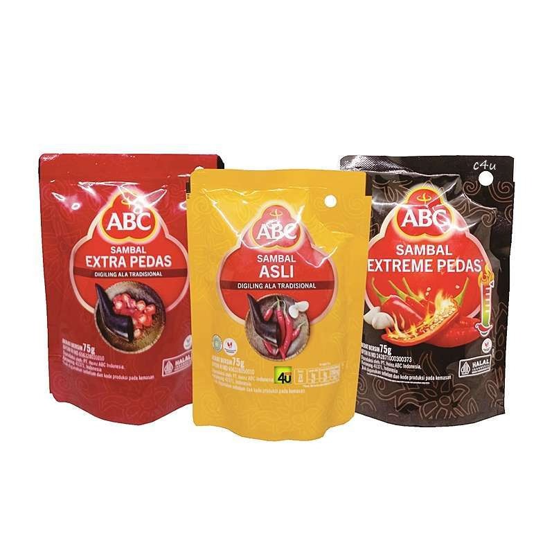 

ABC Saus Sambal Asli Tradisional Pedas Pouch 75G All Variant