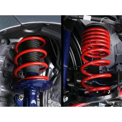 LOWERING KIT HSR RED INNOVA BENSIN dibawah 2012
