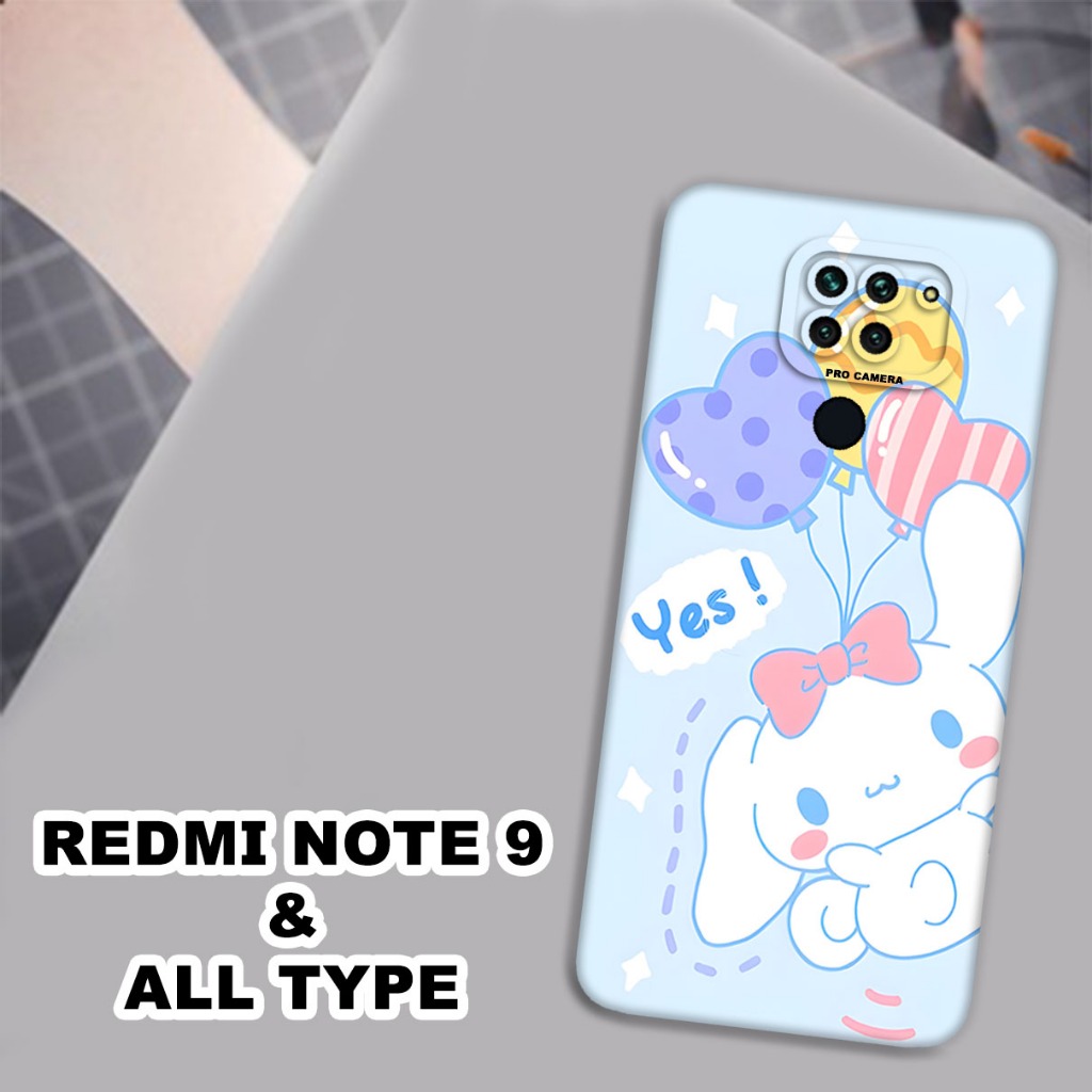 (GC17) Softcase karet Hp REDMI NOTE 9 | Case Lucu | Case REDMI NOTE 9 Silikon Tpu Pro Camera | Kesin