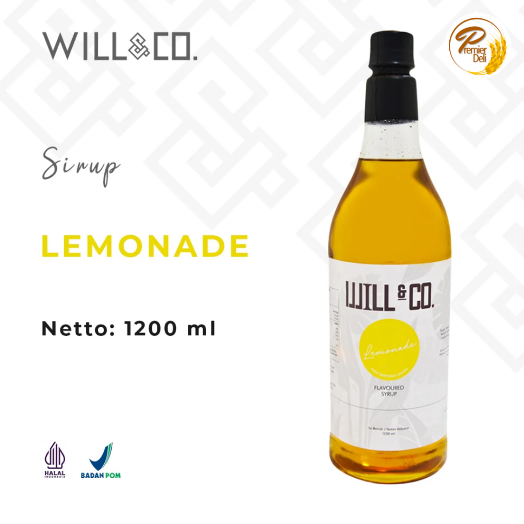 

Sirup Lemonade Will&Co 1.2 Liter