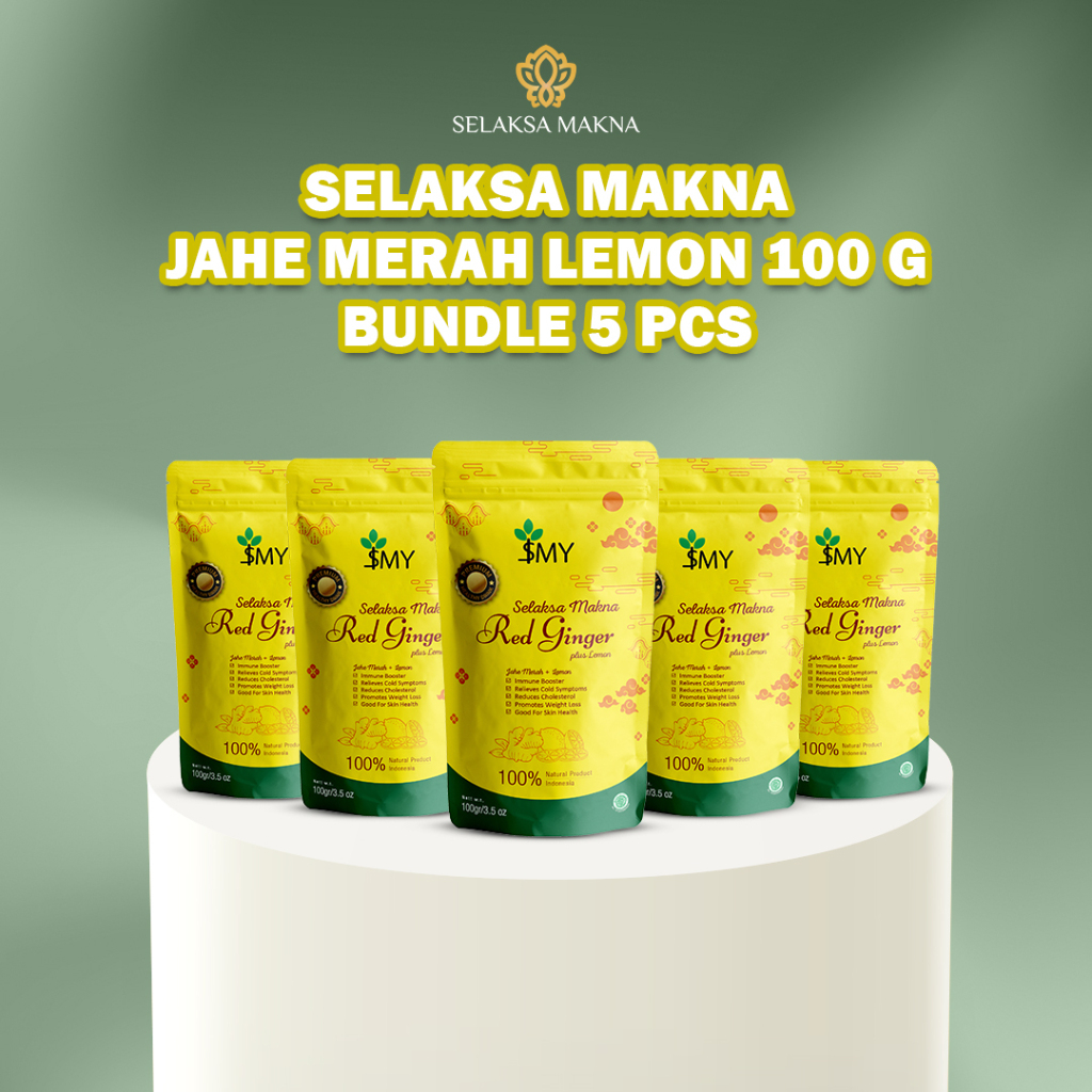 

SELAKSA MAKNA Jahe Merah Lemon Paket 5