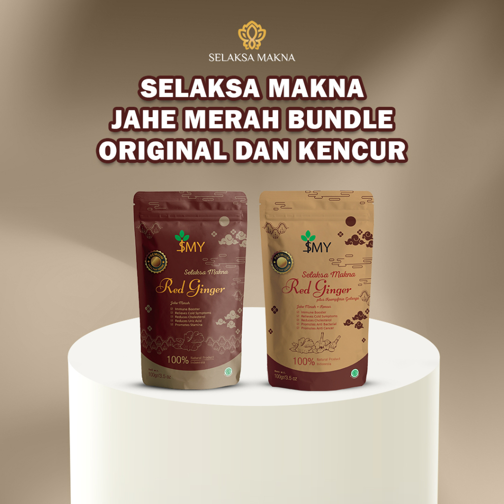 

SELAKSA MAKNA Jahe Merah Bundle Original dan Kencur