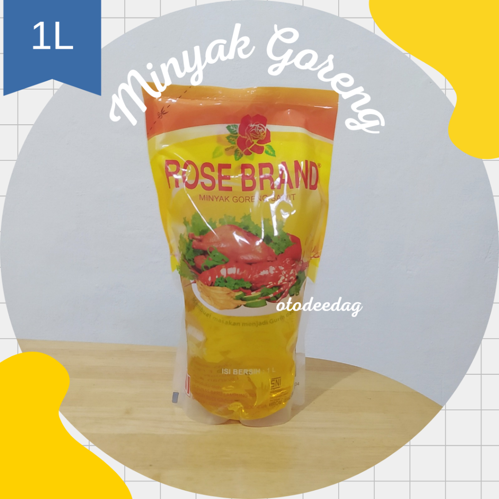 

Minyak Goreng Rose Brand Kemasan 1 Liter 1L Refill Pouch Original Murah