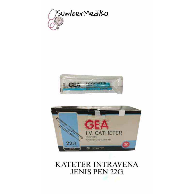 Kateter Intravena Jenis Pen 22G per pcs