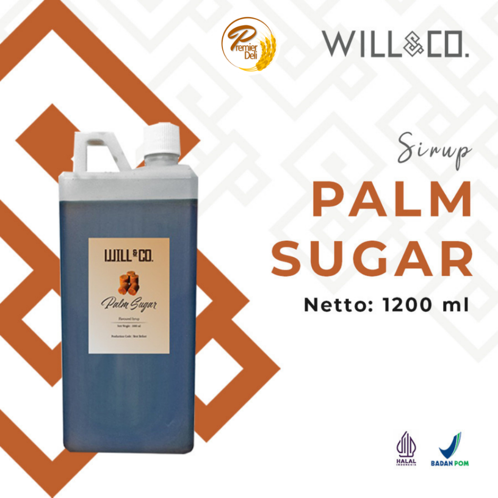 

Will&Co Palm Sugar Signature - Gula Aren Cair 1Liter