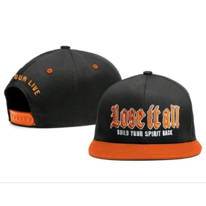 TOPI SNAPBACK BAND "LOSE IT ALL"HARDCORE ORIGINAL