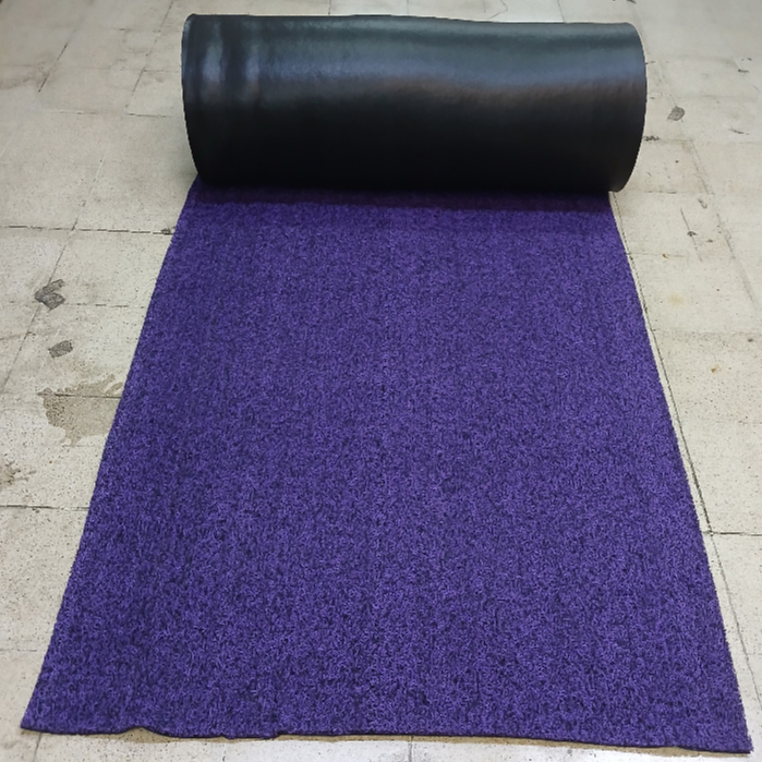 [Martha Karpet] Karpet mie meteran Lebar 1,2 M X1 (Dijual Meteran) BLACK PURPLE