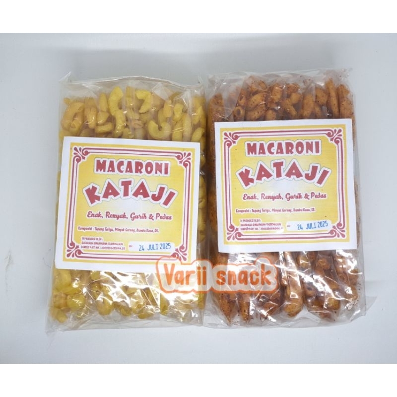 

Kataji Makaroni Bantet Asin / Pedas 1 pak 24 pcs