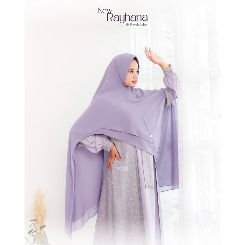 ATTIN - RAYHANA DRESS NEW COLLECTION HARGA DISKON - GAMIS MOM WUDHU BUSUI FRIENDLY ORIGINAL BRAND - 
