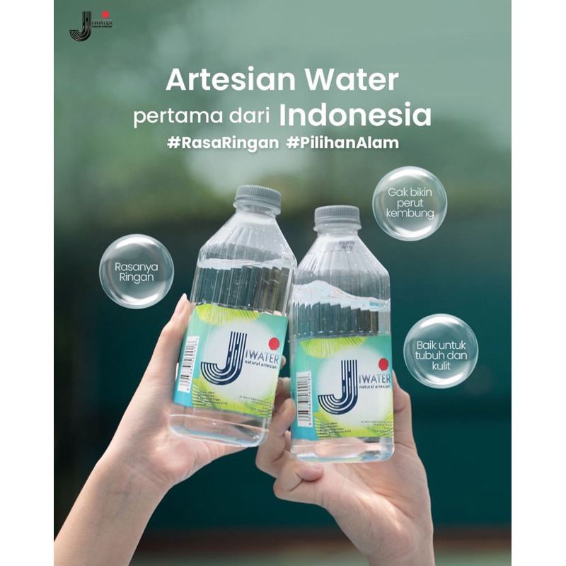 JIWATER NATURAL ARTESIAN 500ml